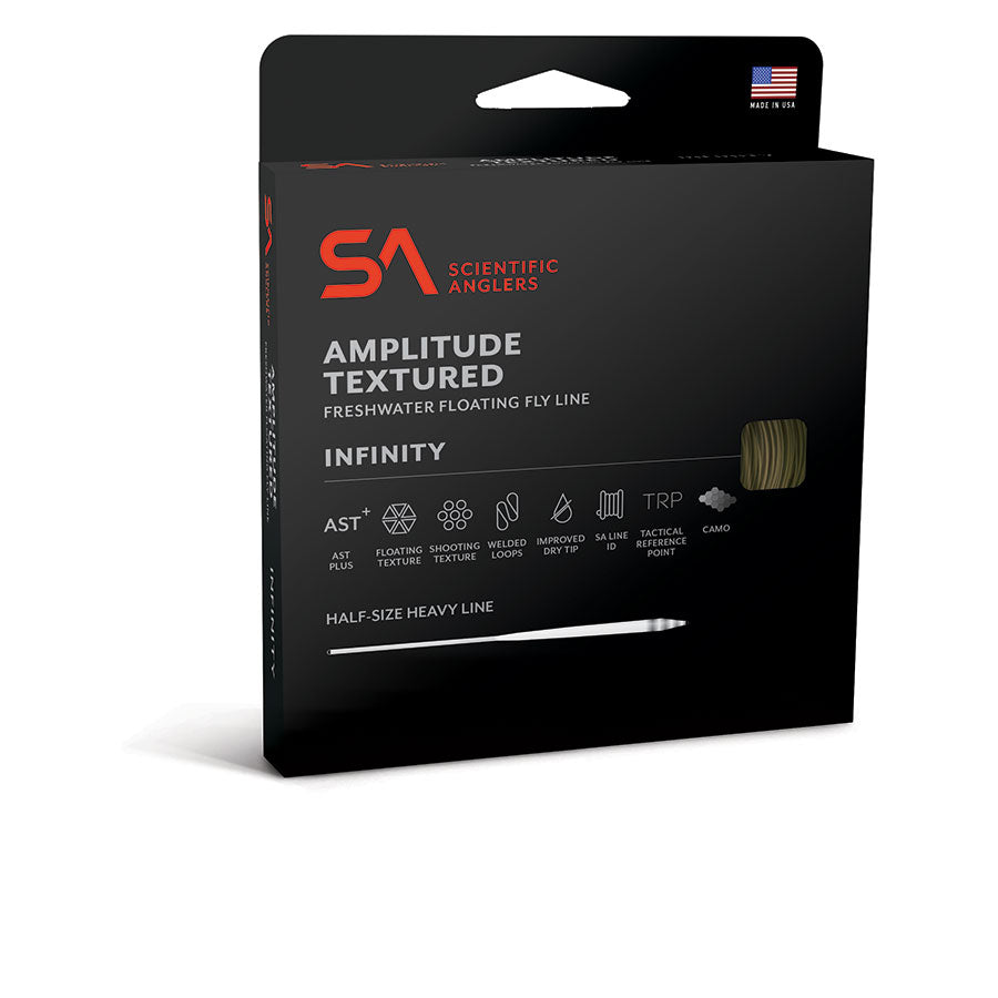 Scientific Anglers Amplitude Textured Infinity Fly Line – Floating Fly Fishing Line for All-Purpose Use