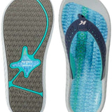 Korkers Tarpon Fish Flips non-slip fishing sandals ideal for wet wading and boat trips