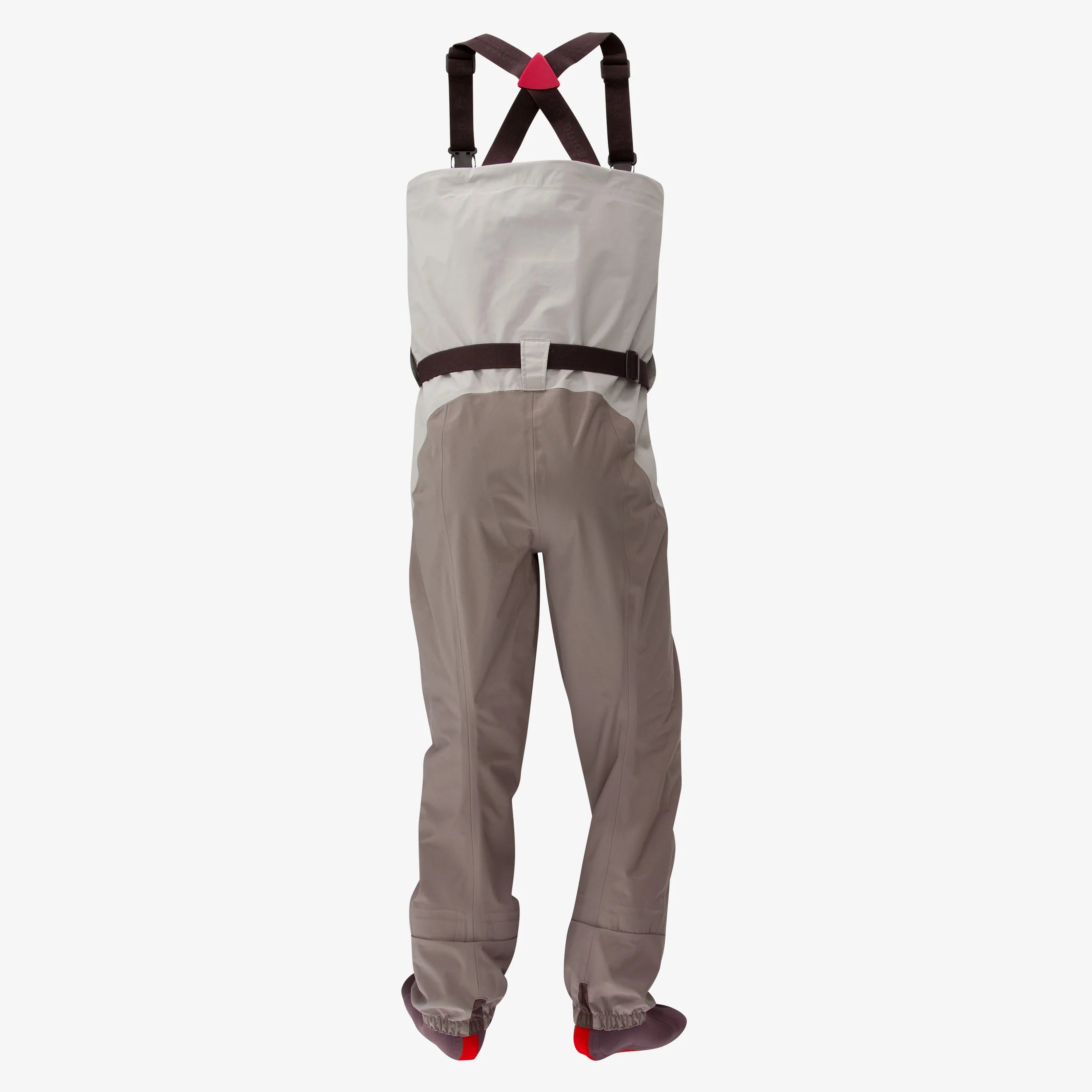 Redington Sonic-Pro breathable fly fishing waders with reinforced knees back view