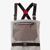 A close-up of the men's Redington Sonic-Pro chest pocket