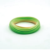 Green coiled Scientific Anglers Amplitude Smooth Infinity all-purpose floating fly fishing line