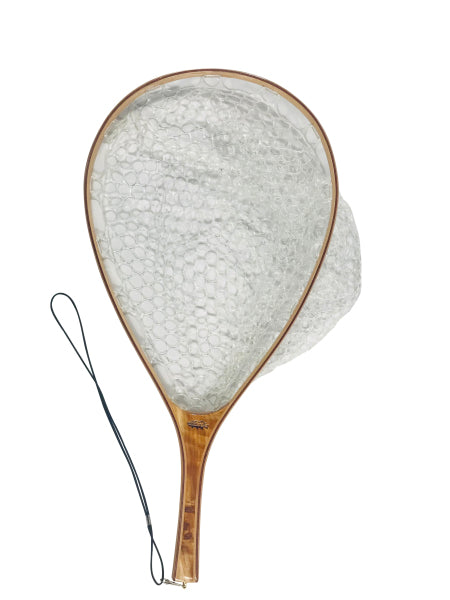 Wind River Gear 27 Inch Burl Wood Fly Fishing Landing Net