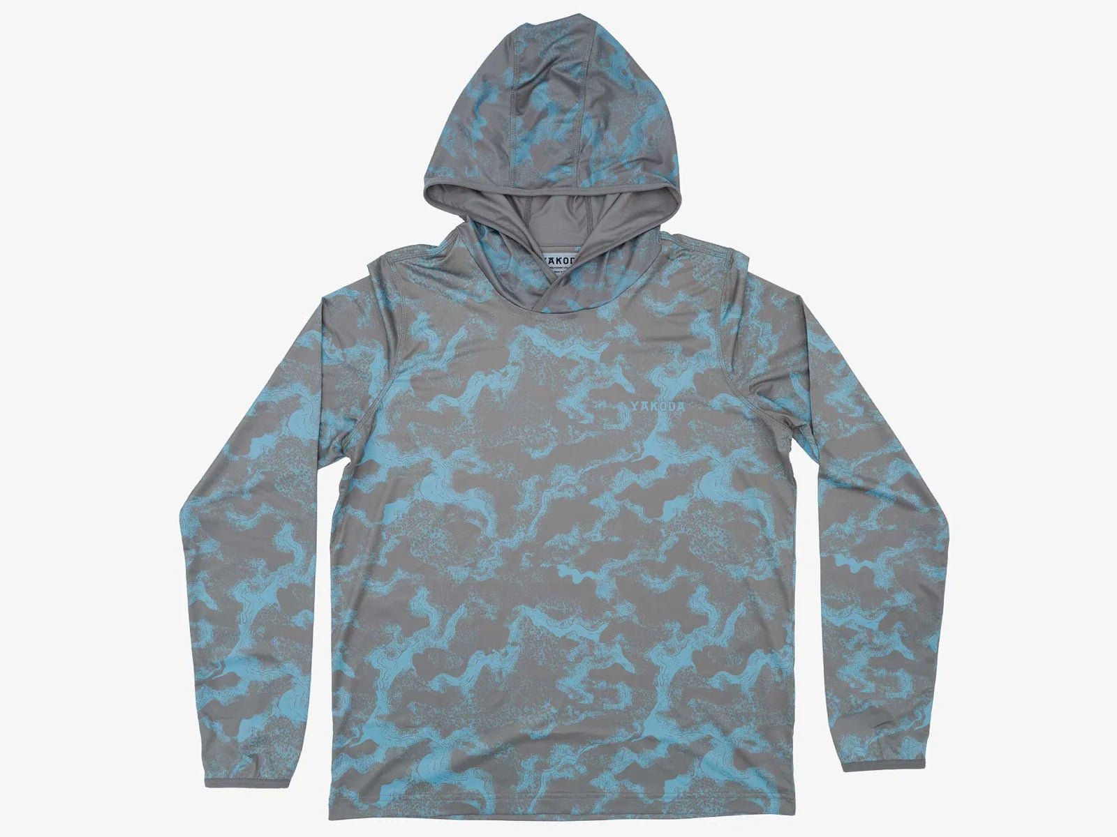 Confluence Camo Sun Hoodie for Fly Fishing Best Summer Hoodie