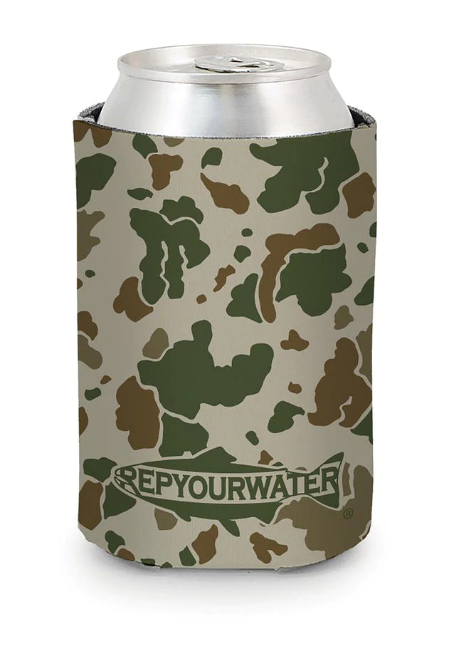 Rep Your Water Brown Trout Can Cooler - Fly Fishing