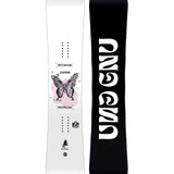 GNU Fiction women's snowboard 2026/27, graphic shown, directional twin with Banana rocker