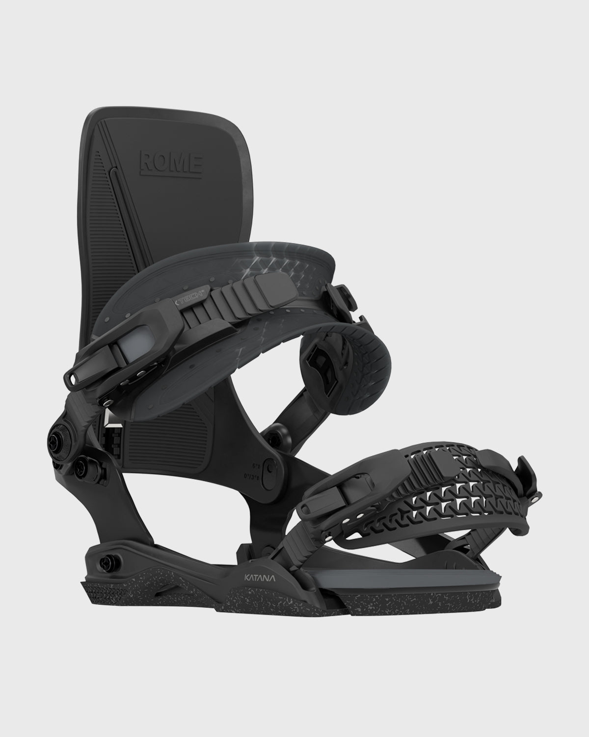 Rome Katana AW snowboard binding 2027, black - view 2