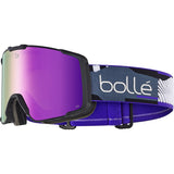 Bollé Cerro snow goggles, Offtrack Purple Matte frame with Cosmic Purple Category 2 lens, front view