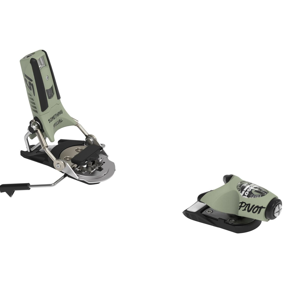 Look Pivot 2.0 15 GW ski binding, Alex Hall signature graphic, 95mm brake