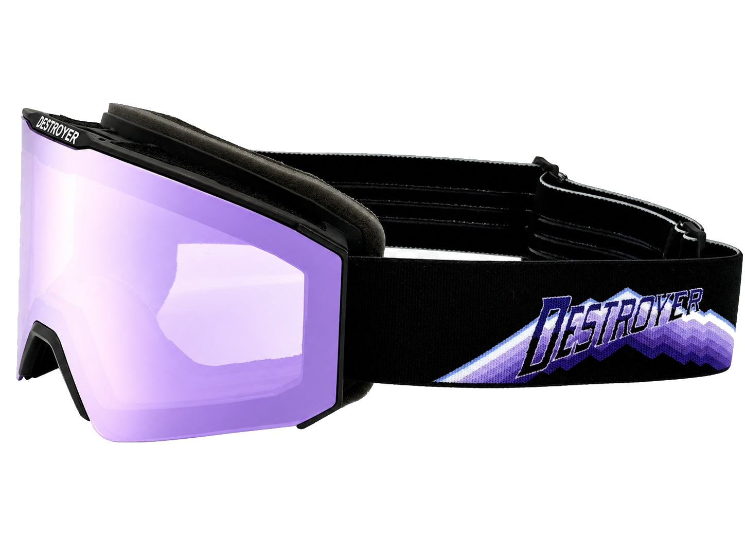 Destroyer Hard Coin Goggle - Mountains - Hi Def Purple