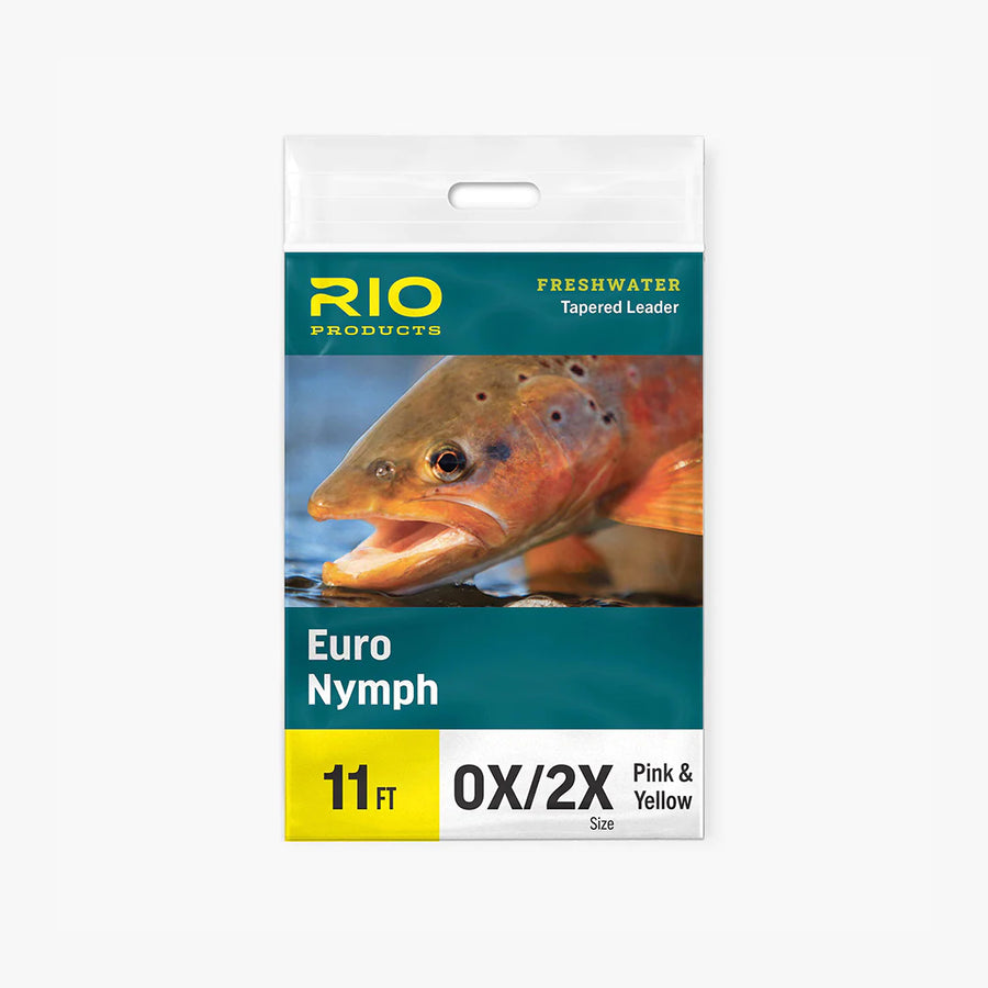 RIO - Euro Nymph Leader W/ Tippet Ring - Leader