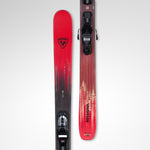 Rossignol Soul Pro skis with Look Xpress 10 GW bindings, 90mm waist twin tip