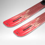 Rossignol Soul Pro skis with Look Xpress 10 GW bindings, 90mm waist twin tip