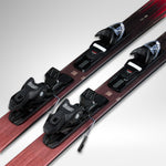 Rossignol Soul Pro skis with Look Xpress 10 GW bindings, 90mm waist twin tip