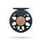 Ross Reels Cimarron Fly Reel close-up front view Black