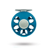 Ross Reels Cimarron Fly Reel close-up front view Matte Blue