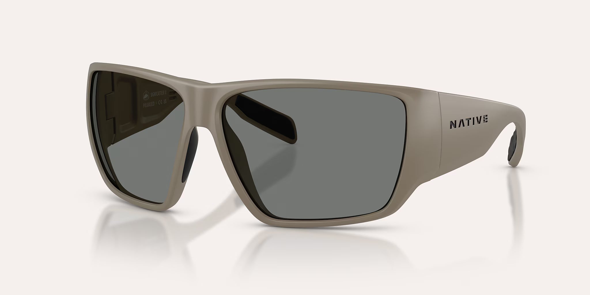 Native Eyewear Sightcaster II Polarized Sunglasses – Oversized View, Rugged Design