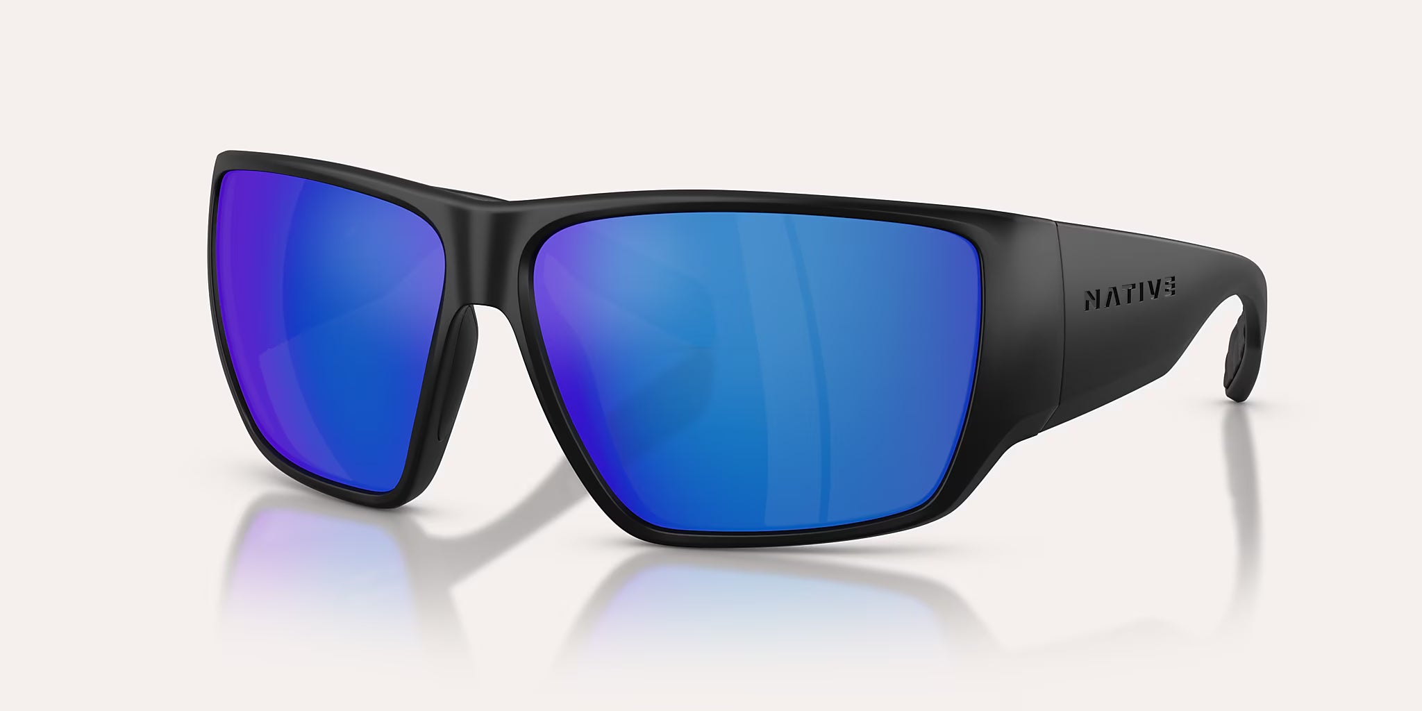 Native Eyewear Sightcaster II Polarized Sunglasses – Oversized View, Rugged Design