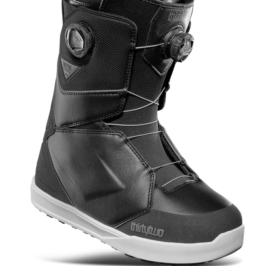 ThirtyTwo Lashed Double BOA Black snowboard boots with dual BOA lacing system