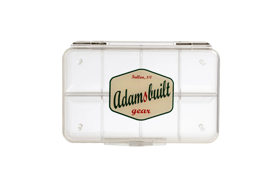 Adamsbuilt - Fly Box Ultra Clear 8 Compartments Small