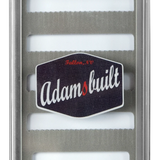 Adamsbuilt Fly Box, Clear with Magnetic Closure Small with Lanyard Dry Fly Foam