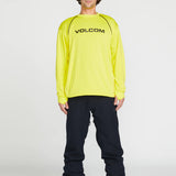 Volcom Waffle Backed Crew Fleece - Snow Apparel