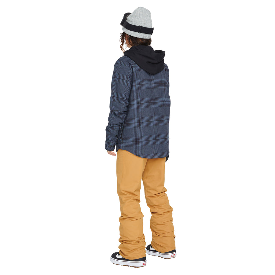 Volcom Hooded Flannel Jacket - Snow Apparel