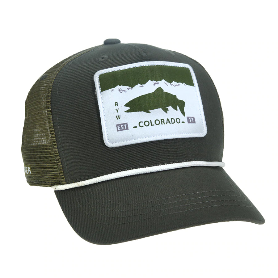 Fly Fishing Longmont Colorado, Fly Shop Longmont, Rep Your Water, Trucker Hat