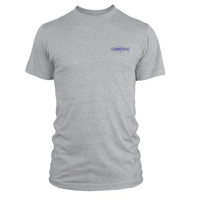 Longmont Fly Shop, Fly Fishing Longmont Colorado, Fly Fishing, Rep Your Water, Colorado Trout Artist Reserve Tee