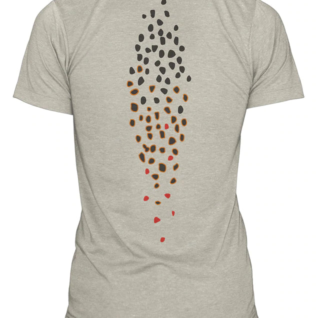 Fly Shop Longmont Colorado, Fly Fishing Longmont, FLy Fishing, Fly Shop, Rep Your Water, Brown Trout Spine Tee 
