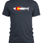 Fly Shop Longmont Colorado, Longmont Fly Fishing, Fly Fishing, Rep Your Water, Colorado Cutthroat Tee